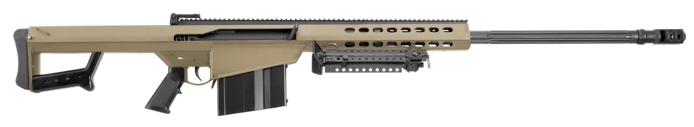 Barrett M82A1 .416 Rifle with 29" Fluted Barrel and FDE Cerakote Finish