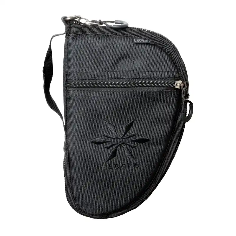 Legend Pegasus 8.5" Black Pistol Rug