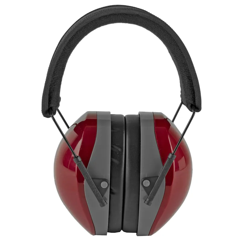 Radians Terminator NRR29 Folding Ear Protection - Red