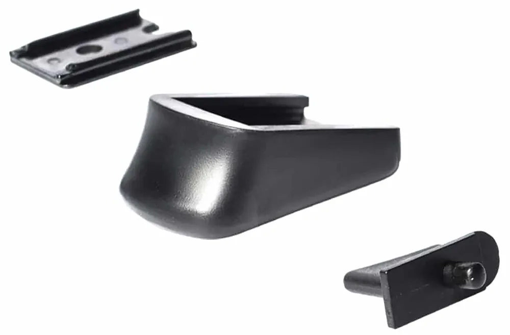 Mec-Gar F42090SET Finger Rest Set for Walther PP, PPK & PPK/S Magazines - Polymer & Steel, Blued Finish