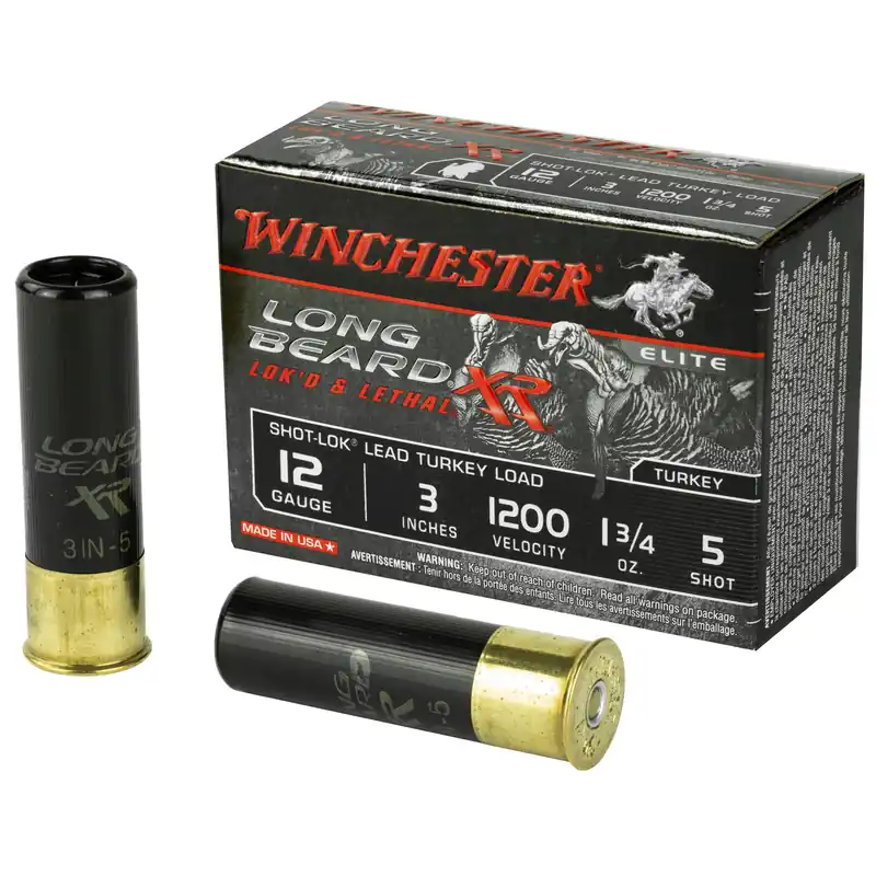 Winchester Long Beard XR Turkey 12GA 3" #5 1.75oz 10 Rounds
