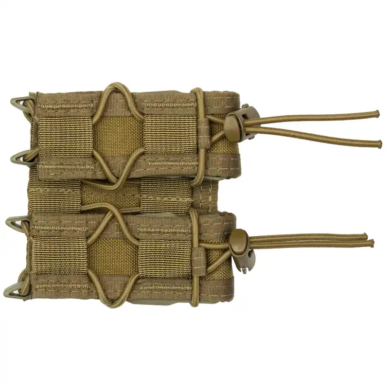 HSGI Double Pistol Taco MOLLE Pouch in Coyote Brown