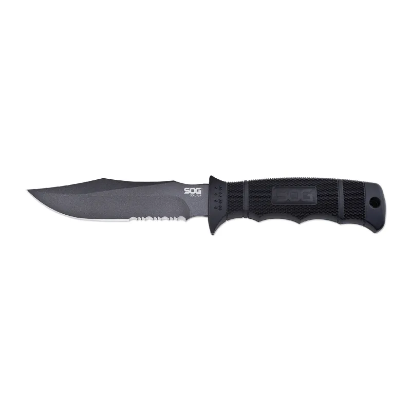 SOG SEAL Pup Black 4.75" Nylon Knife