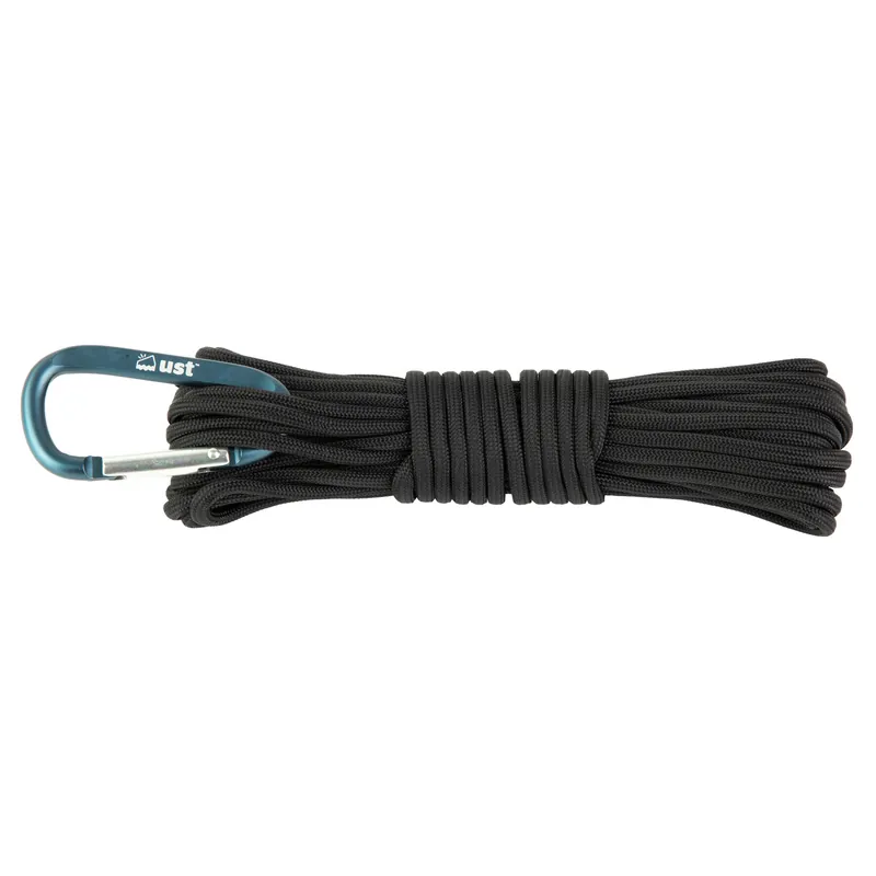 UST Paracord 550 - 30 Feet, Black