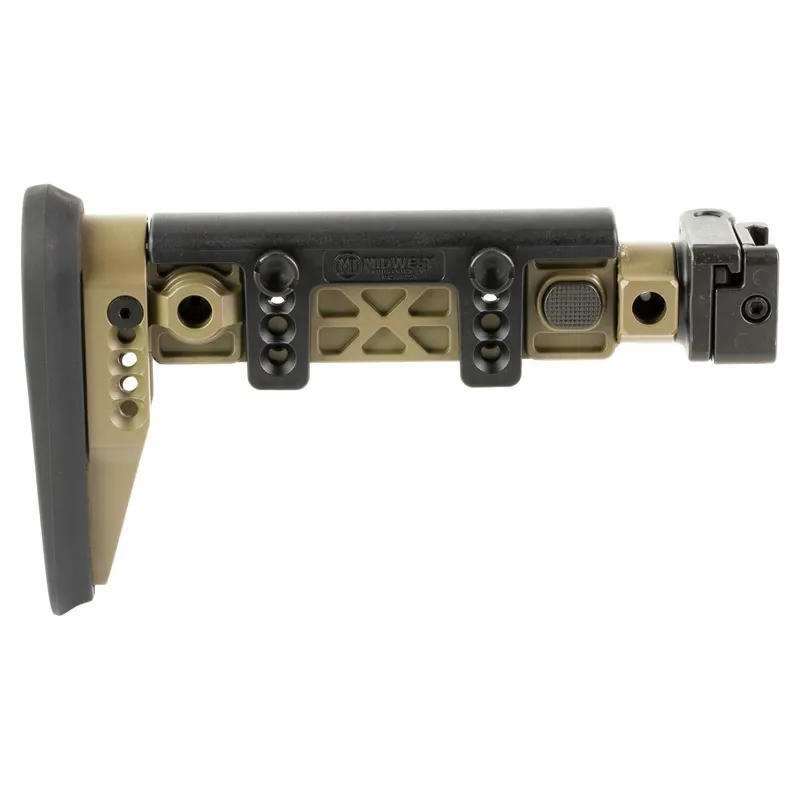 Midwest AK Alpha Folding Stock in Flat Dark Earth (FDE)