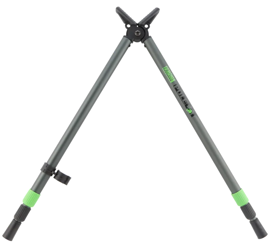 Primos 65482 Pole Cat Shooting Stick - Short, Black Aluminum, Adjustable 16-38"