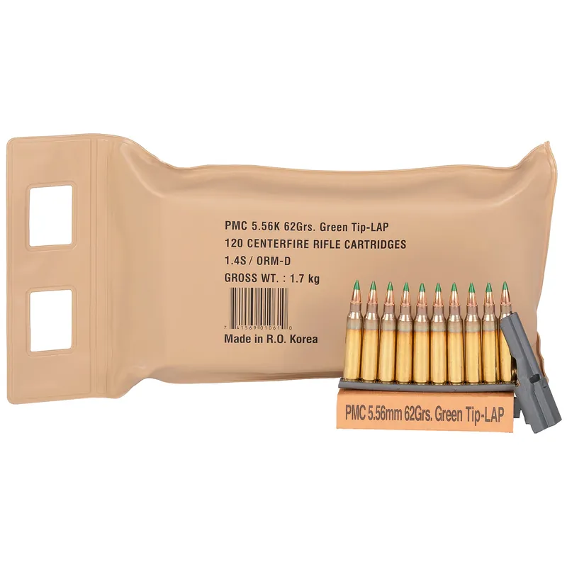 PMC XTAC 556 NATO 62GR GT-LAP 6 Box Bulk Pack