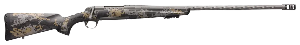 Browning X-Bolt Mountain Pro Long Range 300 PRC Rifle with Tungsten Gray Cerakote and Carbon Fiber Stock