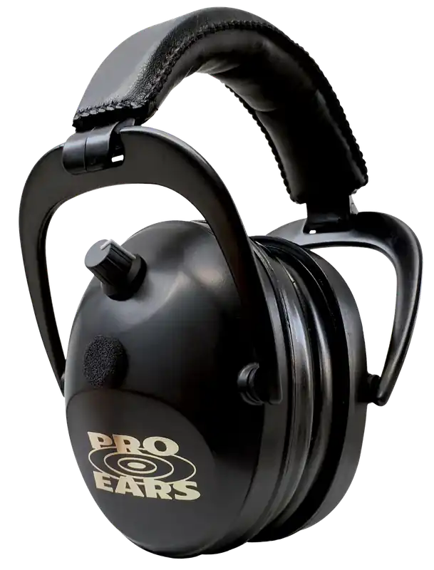 Pro Ears Gold II 26 Electronic Hearing Protection Muffs - Black/Gold