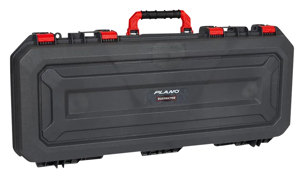 Plano PLA11836R All Weather 2 Case with Rustrictor Technology, 36" Gray with Red Accents, Dri-Loc Seal, Lockable Latches