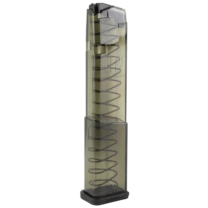 ETS Magazine for Glock 43X 9mm 19-Round Carbon Smoke