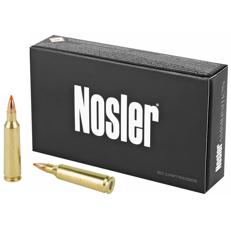 NOSLER 22-250 55 Grain Ballistic Tip Ammunition - 20 Rounds/200 Rounds