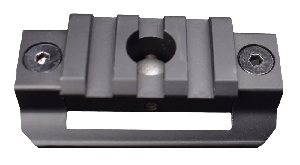 Outdoor Connection Swivel Stud Rail Extender in Black