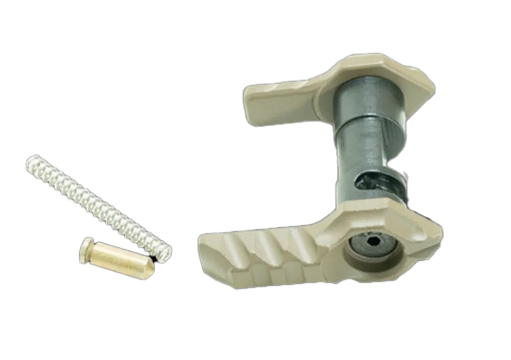 GAMBISSD Greyman Safety Selector in Desert Aluminum by Timber Creek Outdoors