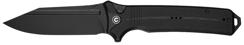 Civivi Knives C23080-1 Neurohaptic EDC Folding Knife with Black Stonewashed Nitro-V Steel Blade and Textured G10 Handle