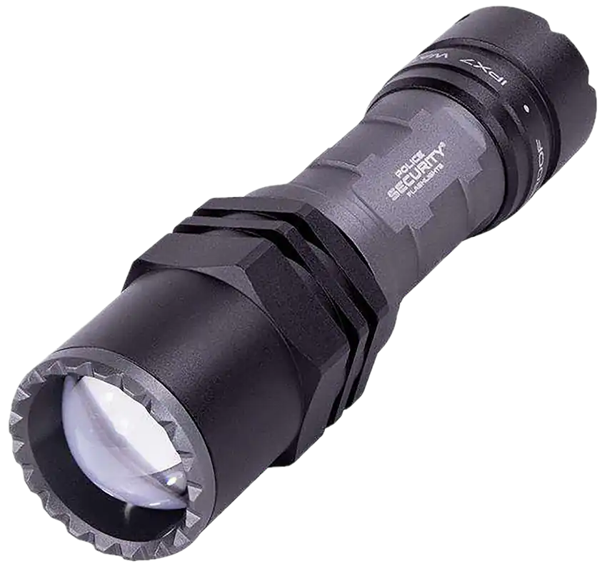 Lb Marketing 97818 Black Long Throw Flashlight, 400 Lumens