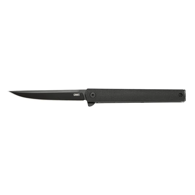 CEO Flipper Blackout 3.35" Plain Edge Knife