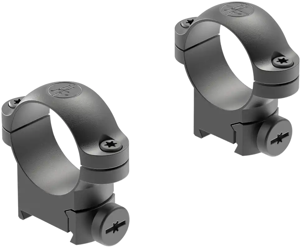 Leupold 54409 Sako 1" Medium Matte Black Ringmounts