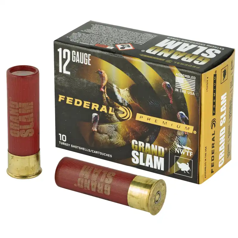 Federal Grand Slam 12 Gauge 3" #4 Shot 1.75 oz - Box of 10