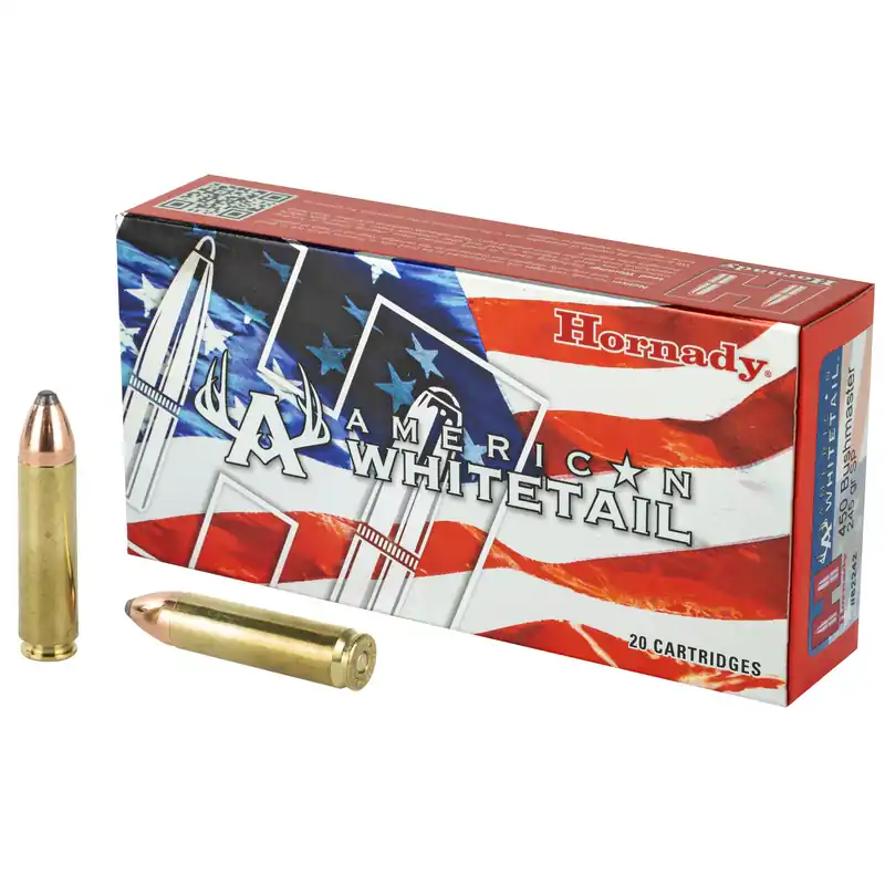 Hornady Ammo 450 Bushmaster 245 Grain InterLock 20 Rounds/200 Rounds