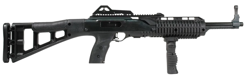 Hi-Point 995TS Carbine 9mm Luger with Forward Folding Grip and All-Weather Stock