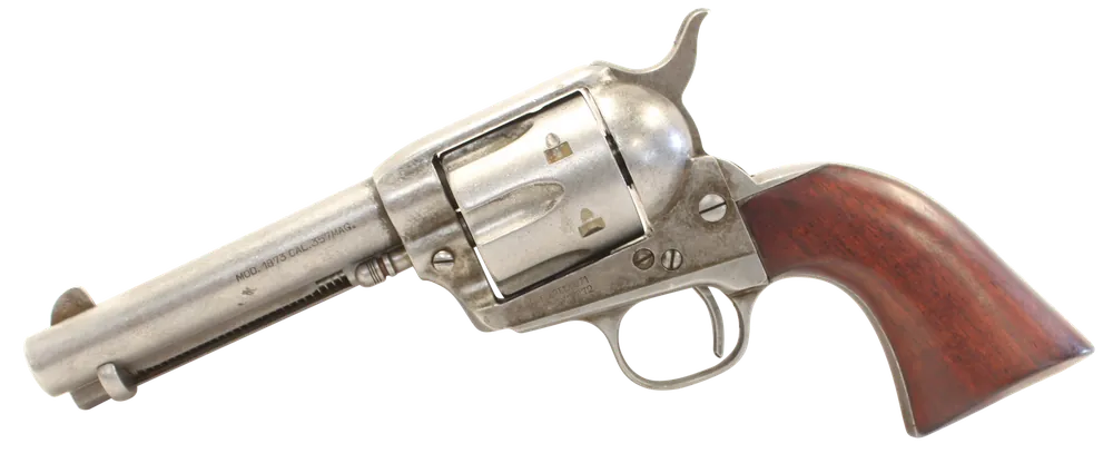 Taylors & Company 1873 Cattleman .357 Mag Revolver, 4.75" Barrel, 6rd, Antique Finish, Walnut Grip