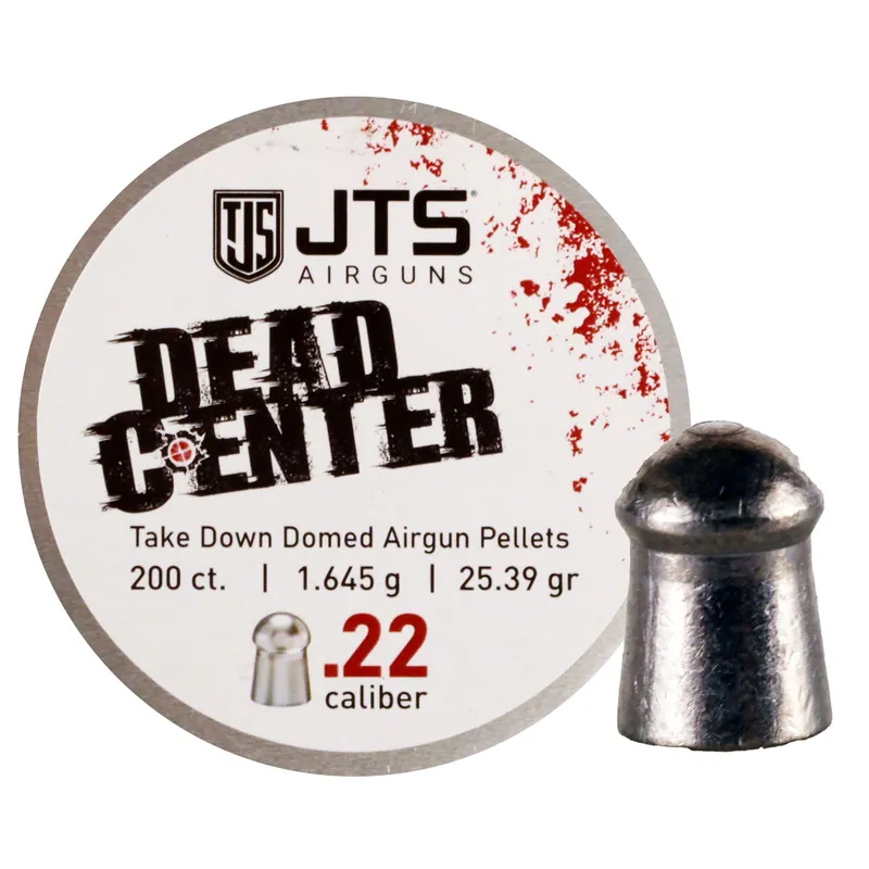 JTS .22 Caliber 25 Grain Domed Pellets - 200 Count