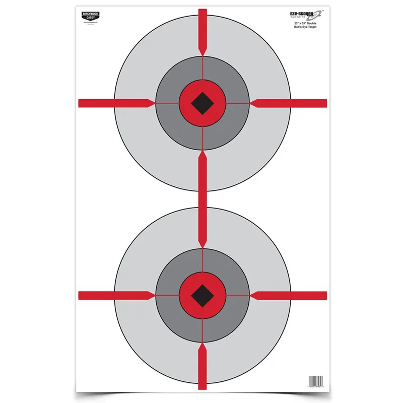B/C EZE-SCORER Bullseye Target 100-Pack 23x35