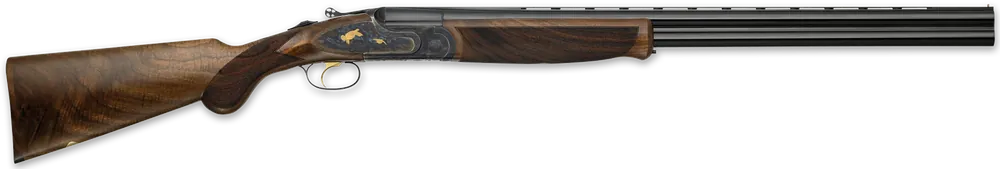 F.A.I.R. Jubilee Prestige Tartargua Gold 16 Gauge Shotgun with Blued Barrel and Engraved Receiver