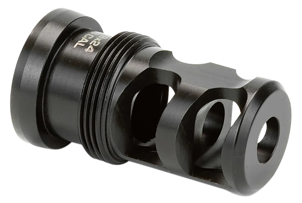 Griffin Armament Paladin 2 Port Taper Mount 30 Cal Muzzle Device, Black Melonite, 5/8"-24 Threads
