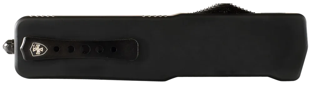 Templar Knife LABR321 Premium LW Large OTF with D2 Steel Blade and Black Aluminum Handle