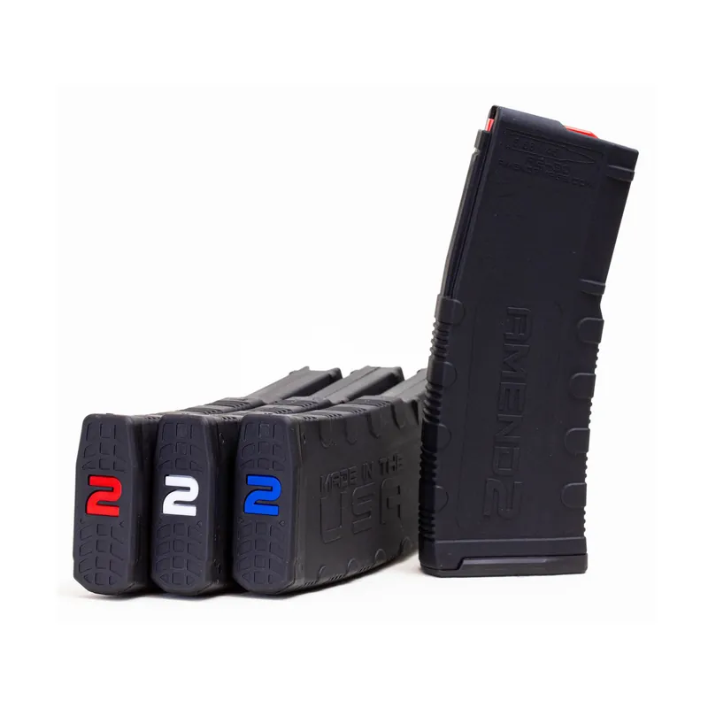 3-Pack of MAG AMEND2 AR15 5.56 30-Round Magazines RWB