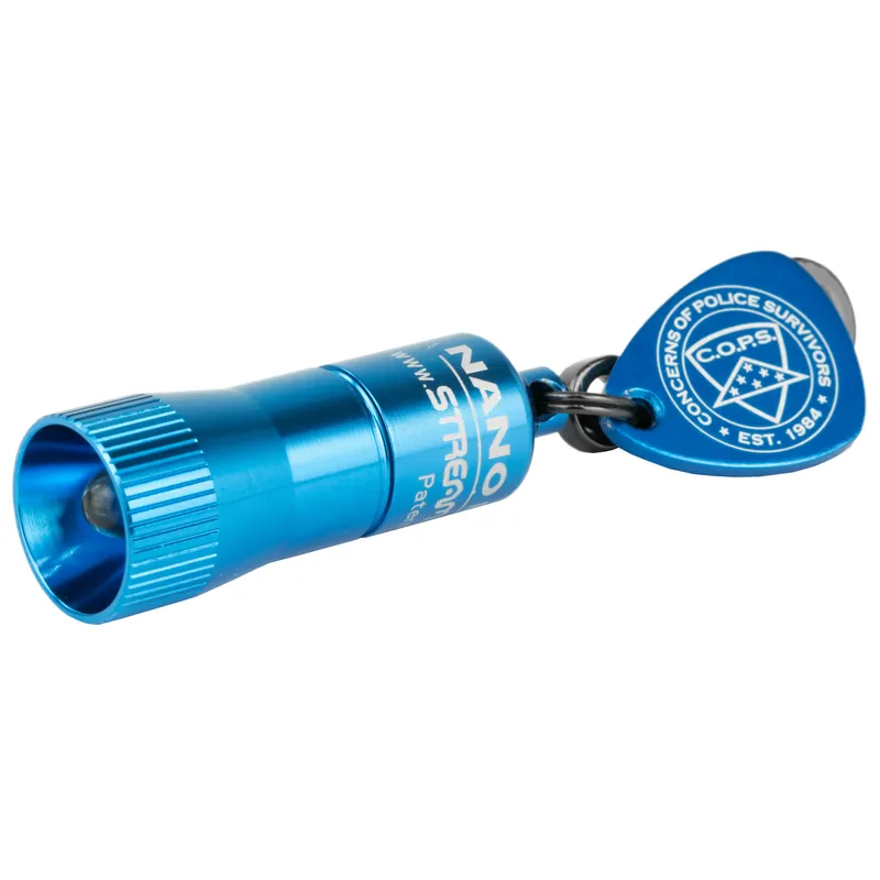 Streamlight Nano 1.47" LED Blue Keychain Flashlight