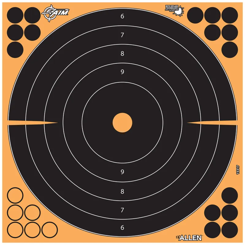 ALLEN EZ AIM 12" Bullseye Target Pack - 5 Count