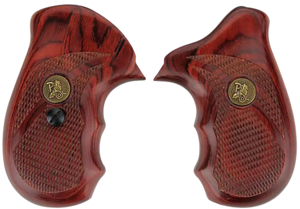 Pachmayr Renegade Rosewood Grip for S&W J Frame with Finger Grooves
