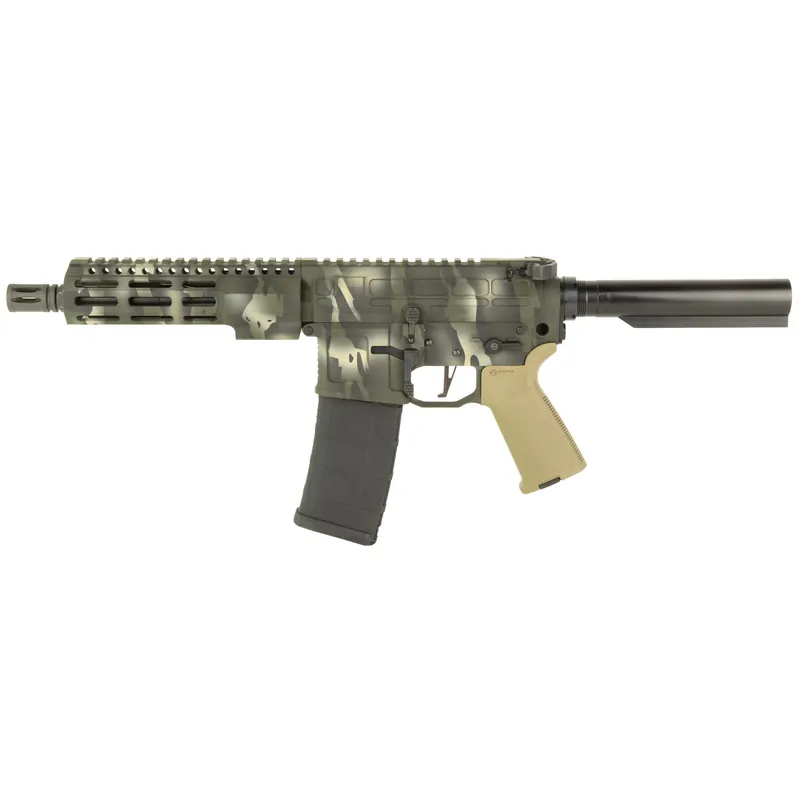 SANTAN STT-15 5.56mm 7.5" 30-Round Tiger Stripe