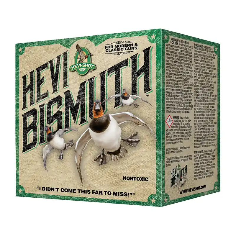 HEVI BISMUTH 20GA 3" #4 Ammunition - 25 Rounds/250 Count