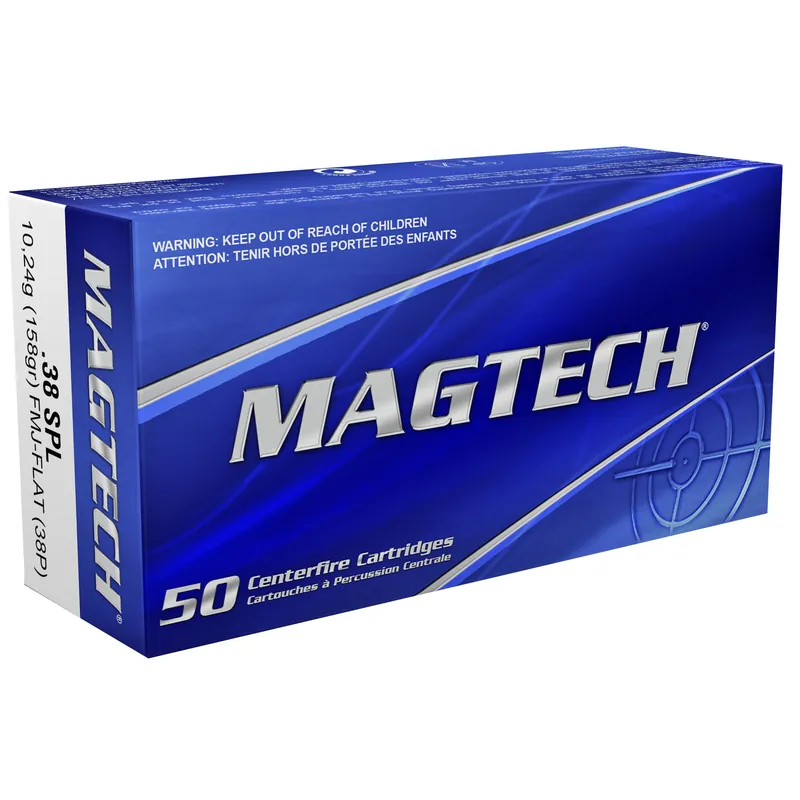 MAGTECH .38 Special 158 Grain FMJ 1000 Rounds Case