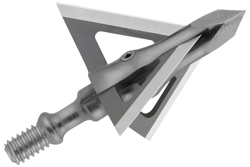 Muzzy 292 Trocar XB 3-Blade Broadhead - 100 Grain, Stainless Steel, 3 Pack