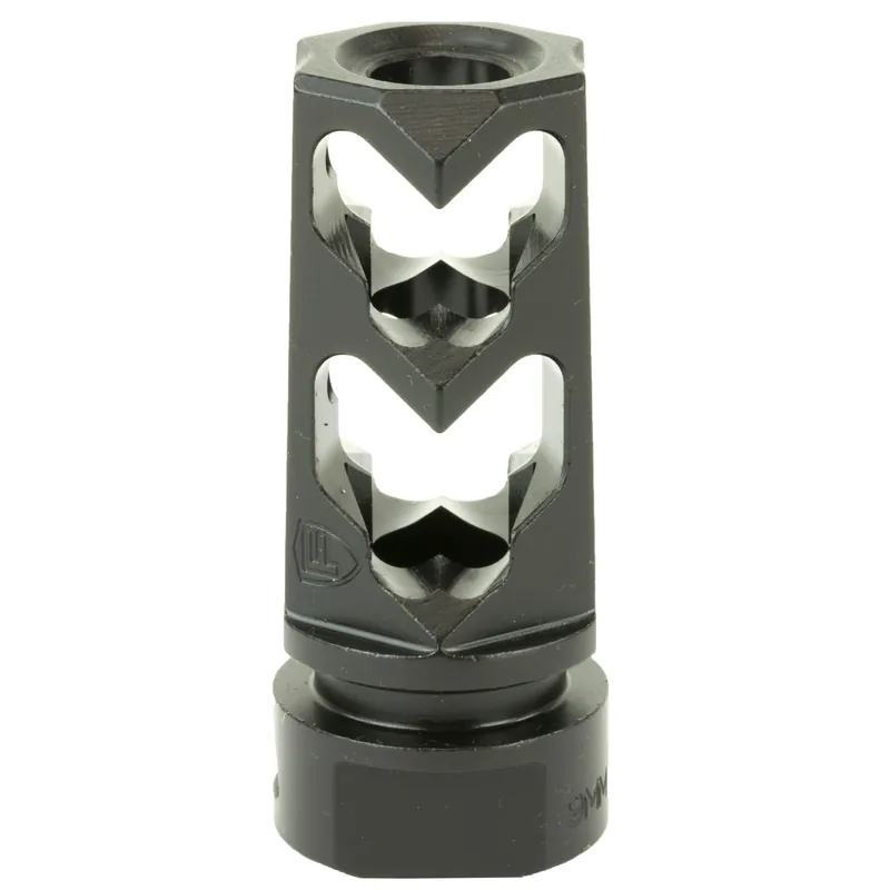 9mm Fortis Muzzle Brake 1/2x36 Black