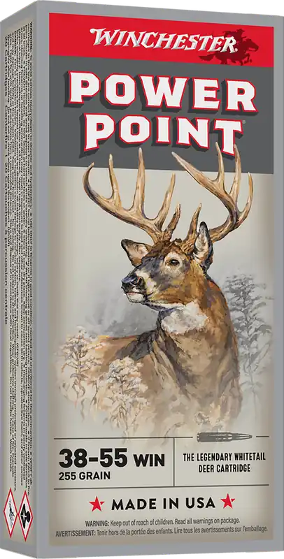 Winchester Super X 38-55Win 255gr Power Point Ammo - 20 Rounds