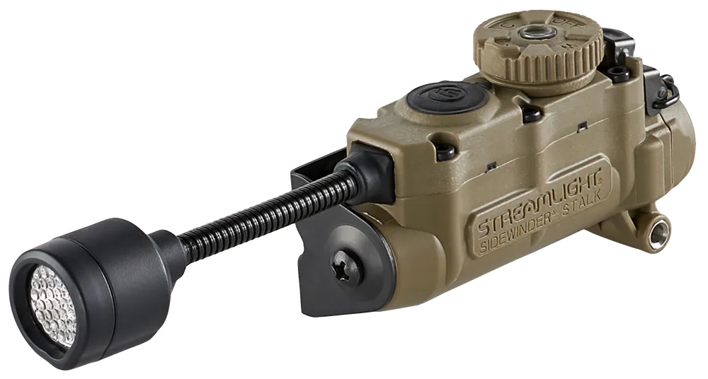 Streamlight Sidewinder Stalk Helmet Light - Multi-Color LED, 76 Lumens, Coyote, 28m Range