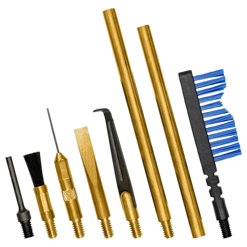 Otis FG932 Multi-Caliber Brass Scraper Tool Set with Nylon Bristles