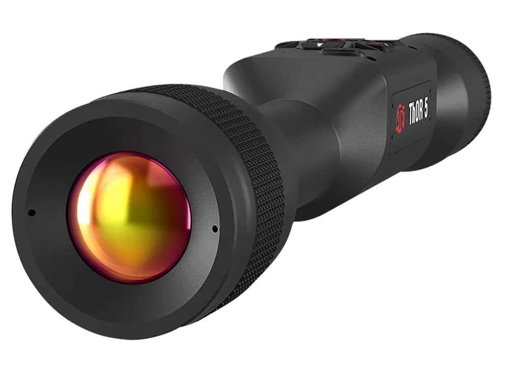 ATN Thor 5 640 Thermal Rifle Scope with Smart Mil Dot Reticle and 3-24x Zoom
