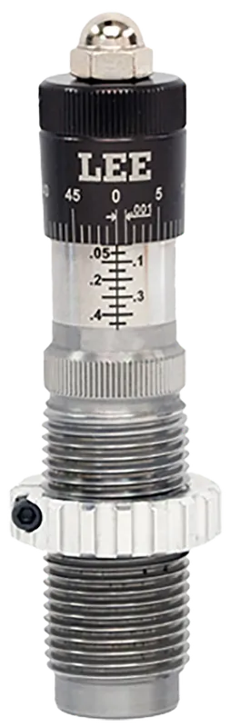 Lee Precision 6mm Creedmoor Micrometer Bullet Seating Die - Black/Clear