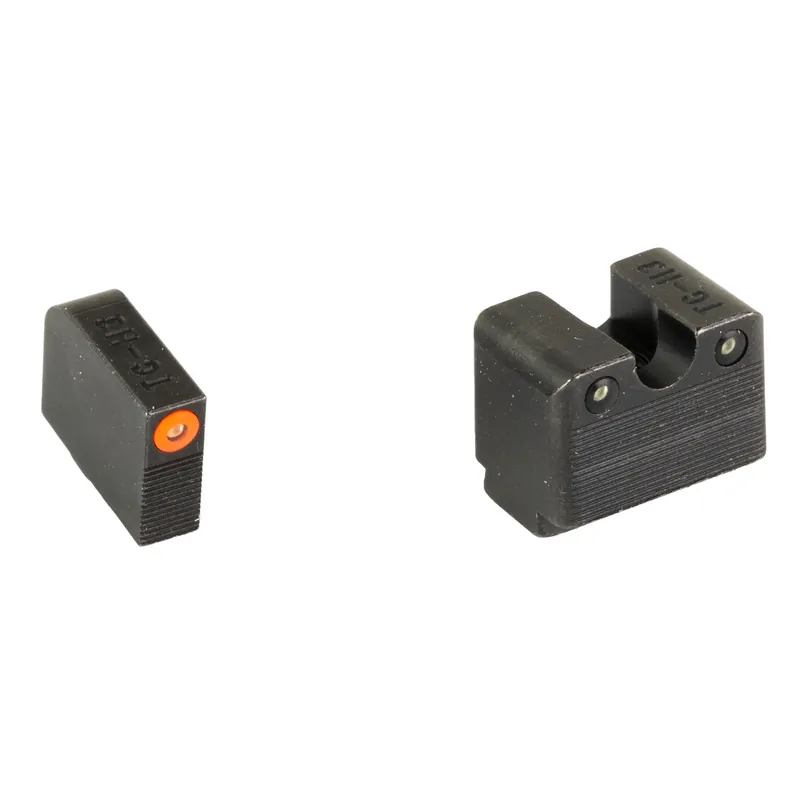 TRUGLO Tritium Pro Night Sights for Glock 43 MOS - Orange Front