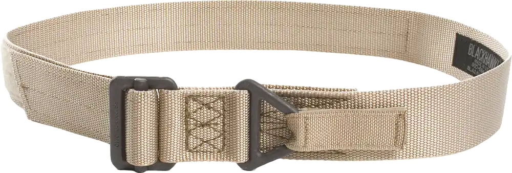 Blackhawk CQB Riggers Belt Tan Nylon 41" 1.75" Wide with Hook & Loop Closure