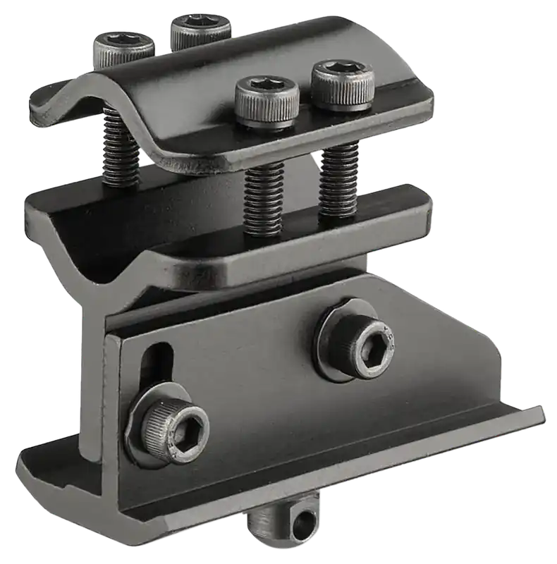 Universal Barrel Mount Bipod Adapter - Harris Bipods No. 4, Black Steel