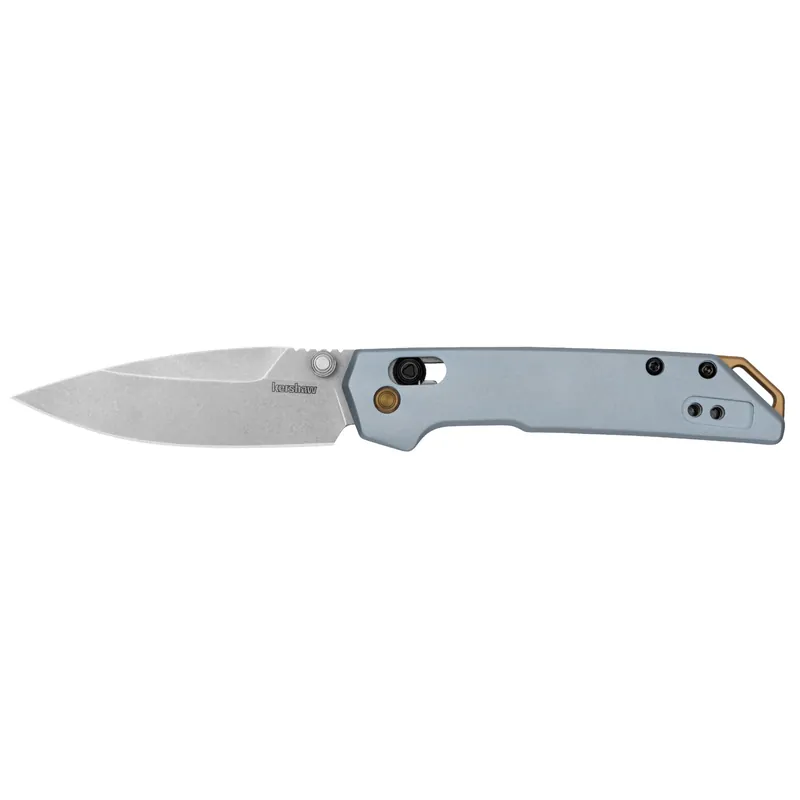 Kershaw Mini Iridium 3" Plain Edge D2 Silver