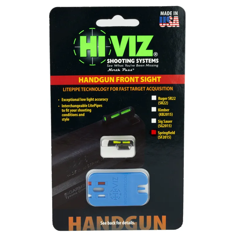 Springfield 1911 HiViz LiteWave Front Sight